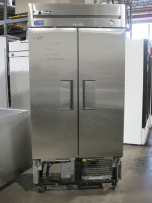 T-35F true 2 door reach in commercial freezer 11114