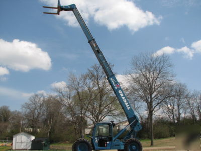 Gradall 534D-9 telescopic forklift telehandler cummins