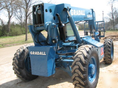 Gradall 534D-9 telescopic forklift telehandler cummins