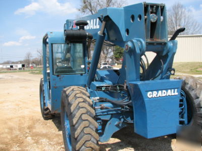 Gradall 534D-9 telescopic forklift telehandler cummins