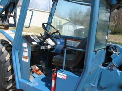 Gradall 534D-9 telescopic forklift telehandler cummins