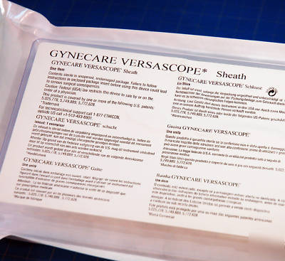 Gynecare versascope hysteroscope & sheath 