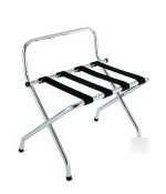 New gaychrome luggage rack with high back wall |1