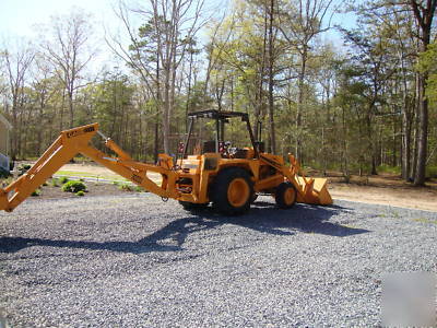 1979/1980 case 580C backhoe