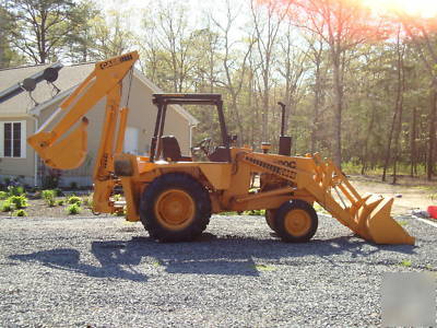 1979/1980 case 580C backhoe