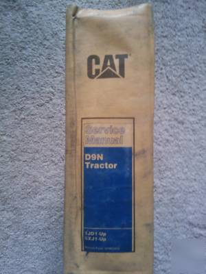 Caterpillar D9N dozer service manual 1JD1-up 6XJ1-up