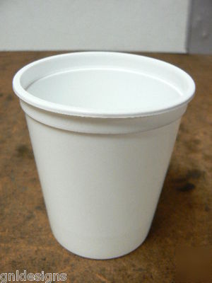 New 600 berry white plastic 16OZ deli container tubs 