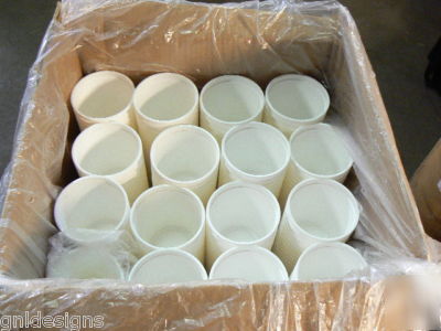 New 600 berry white plastic 16OZ deli container tubs 