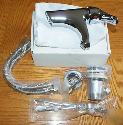 New brand vitow single lever basin mixer & pop-up waste