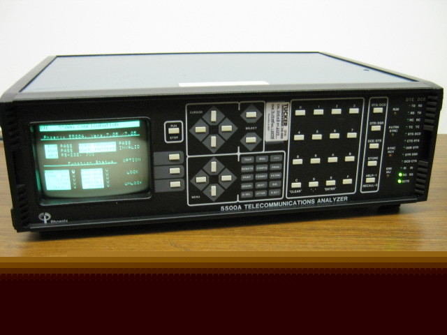 Phoenix microsystems 5500A telecom analyzer refurbished