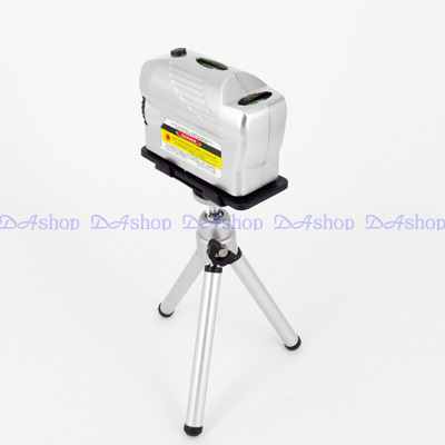 Compact laser level with tripod