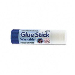 New antimicrobial glue stick, .74OZ, stick, 6/pack