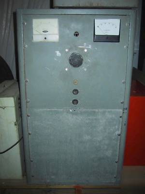 Simpson dc power supply plating rectifier output 500A