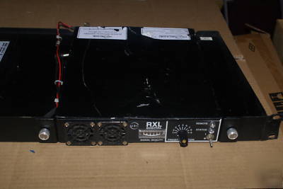 Rxl-hs digital cofdm receiver & power supply mount rack