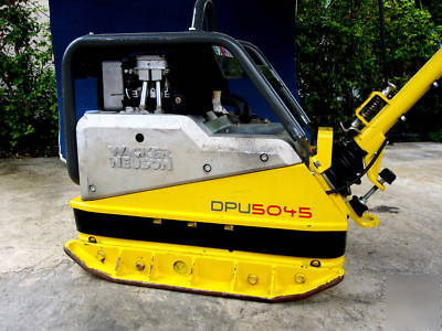 2010 wacker dpu 5045 plate compactor ready to work