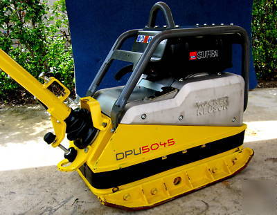 2010 wacker dpu 5045 plate compactor ready to work