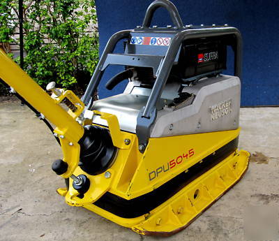 2010 wacker dpu 5045 plate compactor ready to work