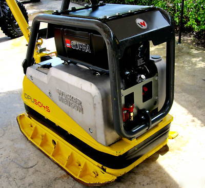 2010 wacker dpu 5045 plate compactor ready to work