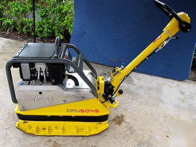 2010 wacker dpu 5045 plate compactor ready to work