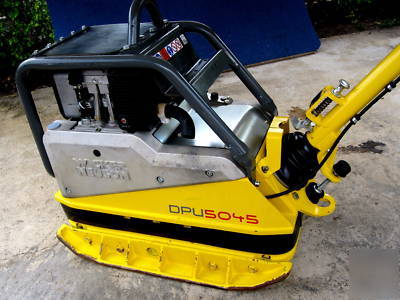 2010 wacker dpu 5045 plate compactor ready to work