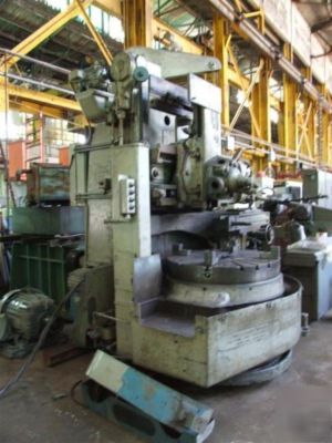 42â€ niles vertical boring mill, s/n 24147