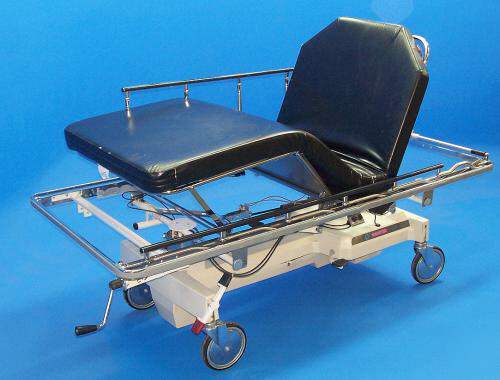 Hausted horizon 800 uni-care hydraulic stretcher/gurney