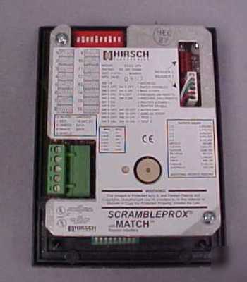 Hirsch electronics DS47L-spx scramblepad w/match reader