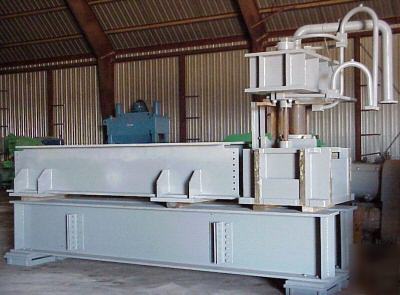 250 ton clearing hydraulic straightening press 