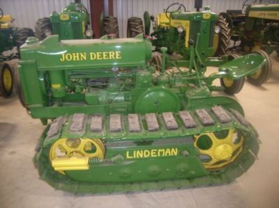 Bo lindeman john deere 1946 b crawler tractor dozer br