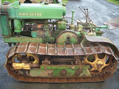 Bo lindeman john deere 1946 b crawler tractor dozer br