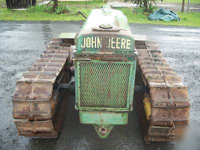 Bo lindeman john deere 1946 b crawler tractor dozer br