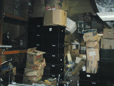 Electronic parts wholesale lot, store inventory, boxed