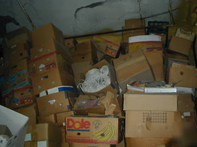 Electronic parts wholesale lot, store inventory, boxed