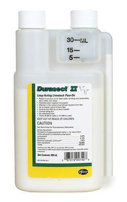 Durasect ii cattle fly lice control 450 ml