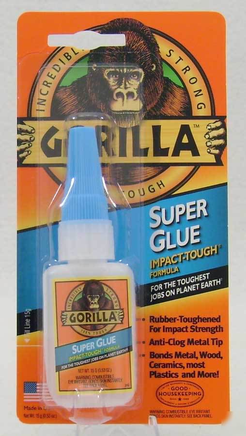 Gorilla glue gorilla super glue single .53 ounce bottle