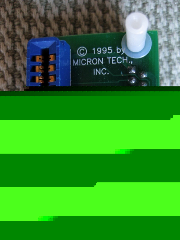 Micron mass flow controller 15-pin edge adaptor board