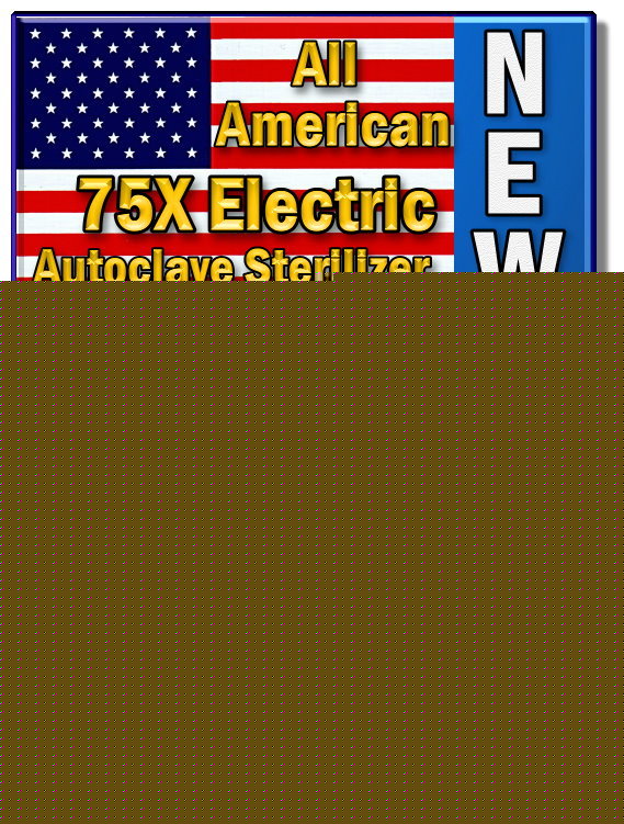 New all american electric 75X sterilizer autoclave usa