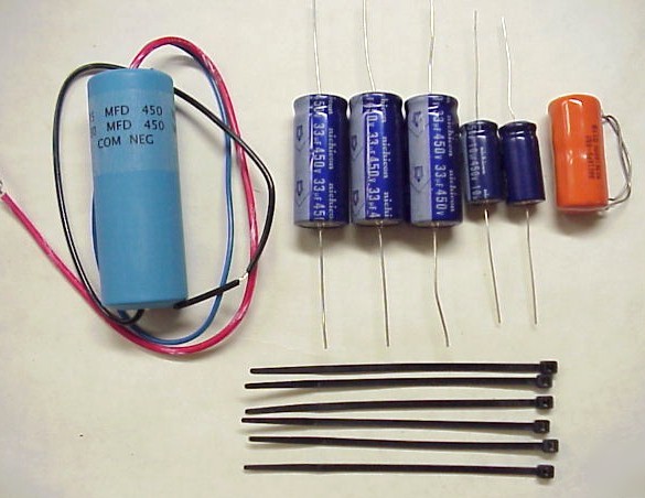 New collins 516-F2 capacitor replacement kit