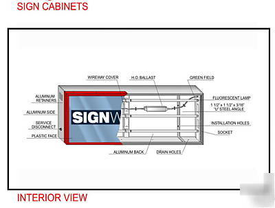 New store front signs cabnet/can signs ( built to order)