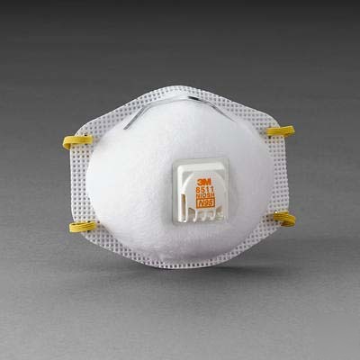 10-3M 7185/8511 N95 safety respirator face masks-valve