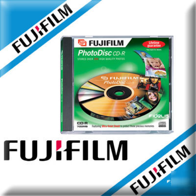 3X fujifilm cdr 700MB blank discs cd-r cd photo fuji 3
