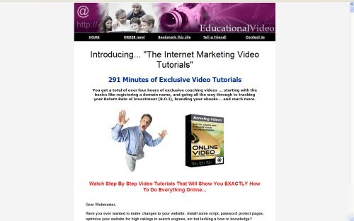 Established video learning website business for sale