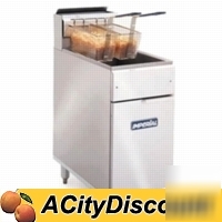 Imperial gas 40LB commercial deep fat fryer ifs-40