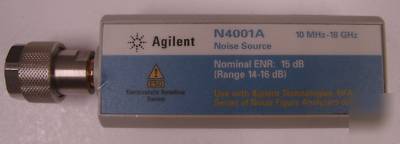 Agilent N4001A opt. 001 10MHZ-18GHZ sns noise source
