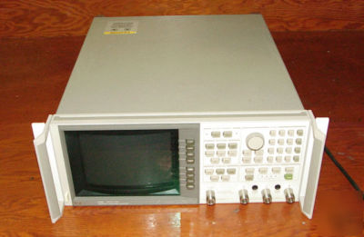 Agilent hp 8702B lightwave component analyzer 6 ghz 006
