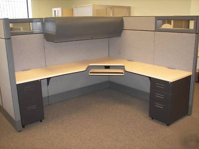 Haworth premise office cubicle stations sharp $595 ea