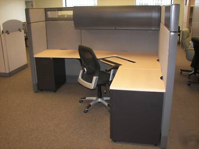 Haworth premise office cubicle stations sharp $595 ea