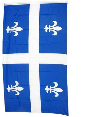 New 3X5 canadian province of quebec flag canada flags