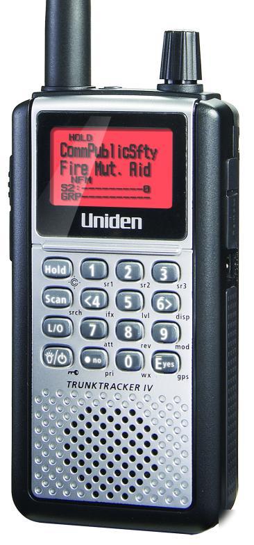New uniden BCD396XT handheld digital police scanner 