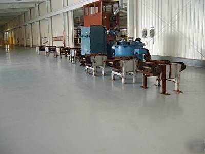 Purlins vacuum-u-paint coaters line